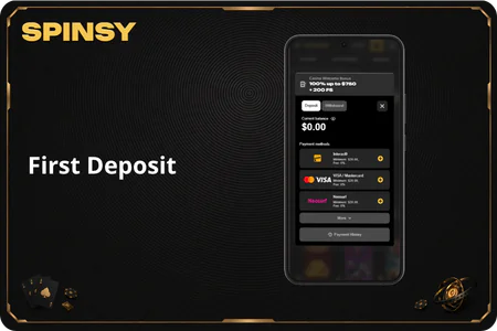 Spinsy Casino Deposit